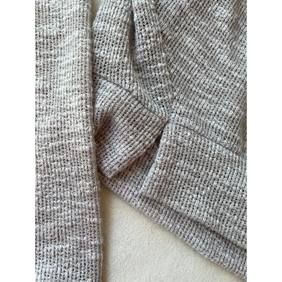 Hollister Womens XS/S Light Gray Cropped Hoodie Streetwear Y2K Style Soft Cozy - Picture 7 of 10